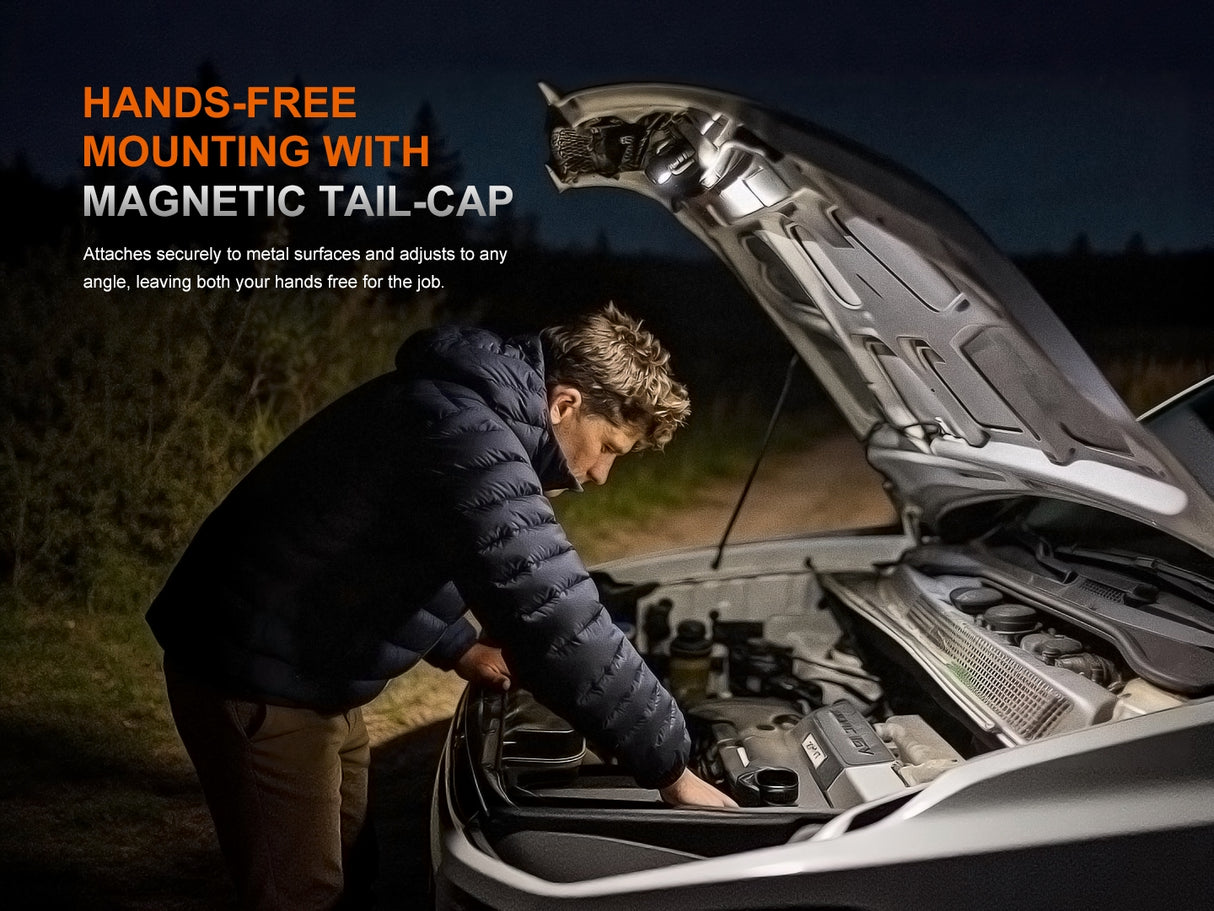 Fenix - Headlamp HM53R, Black