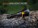 Fenix - Flashlight HT18R V2.0, Black