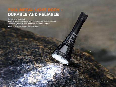 Fenix - Flashlight HT18R V2.0, Black