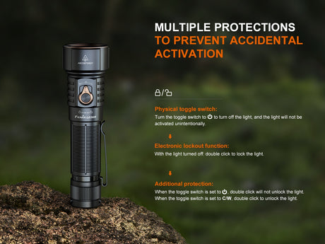 Fenix - Flashlight LD36R, Black
