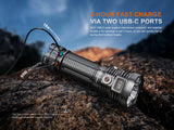 Fenix - Flashlight LR50R V2.0, Black
