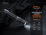 Fenix - Flashlight PD36R Pro, Black