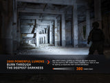 Fenix - Flashlight PD36R Pro, Black