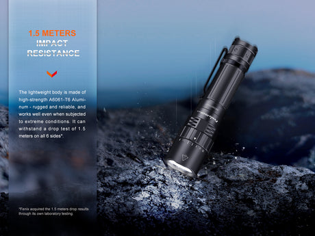 Fenix - Flashlight PD40R v3.0 (3,000 lumens) Black