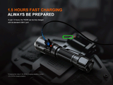 Fenix - Flashlight TK25R, Black