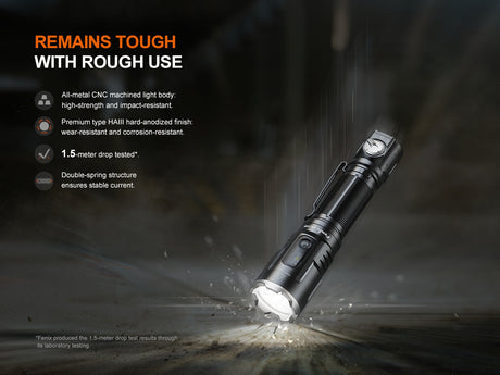 Fenix - Flashlight TK25R, Black