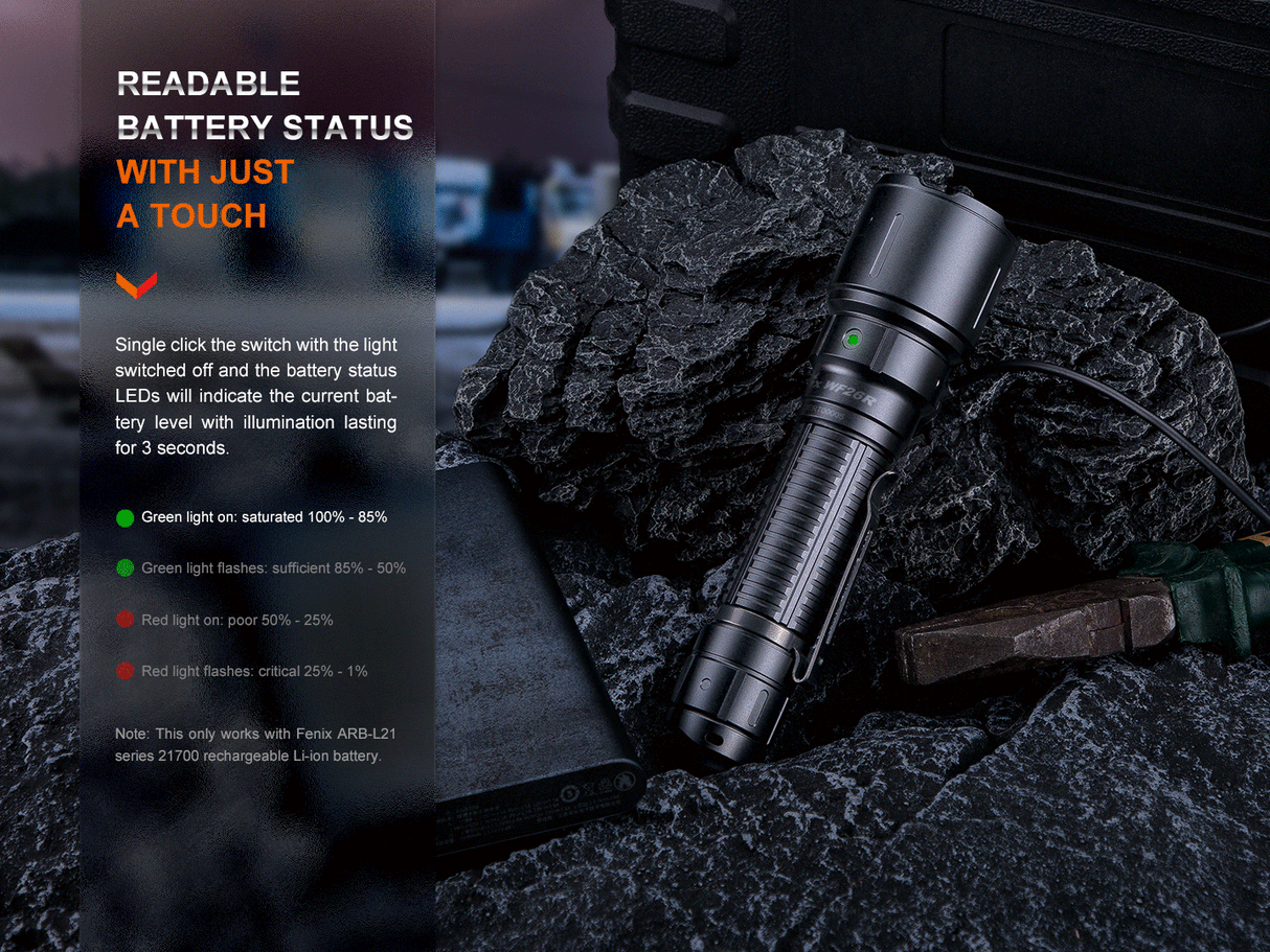 Fenix - Flashlight WF26R (3000 lumens)
