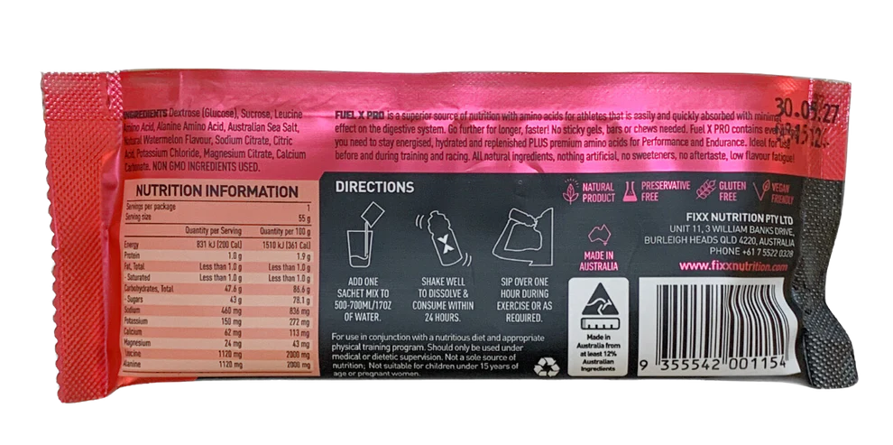 FIXX Fuel X Pro End 55g Box12