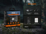 Fenix - Headlamp HL12R V2.0 Gun Grey