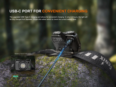 Fenix - Headlamp HL12R V2.0 (500 lumens)