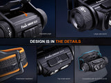 Fenix - Headlamp HM60R V2, Black
