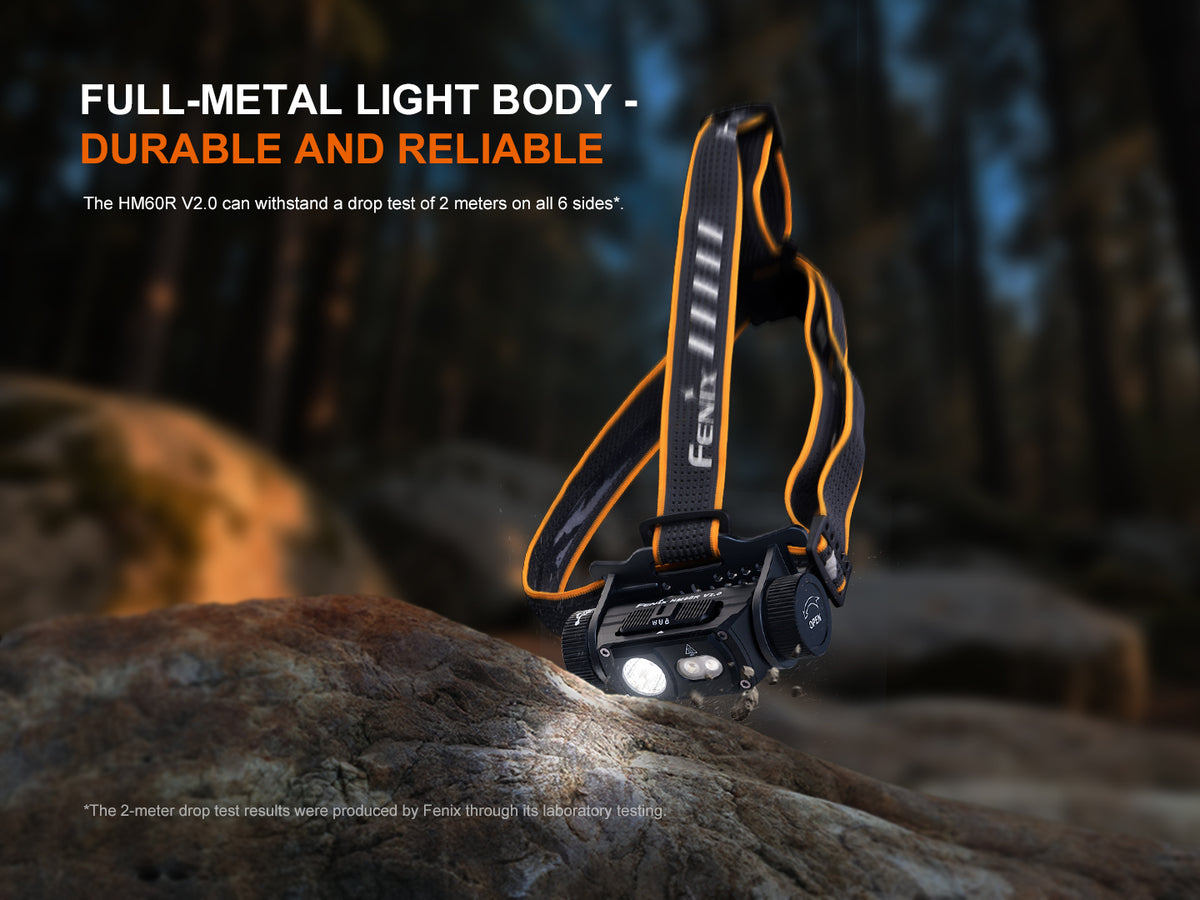 Fenix - Headlamp HM60R V2, Black
