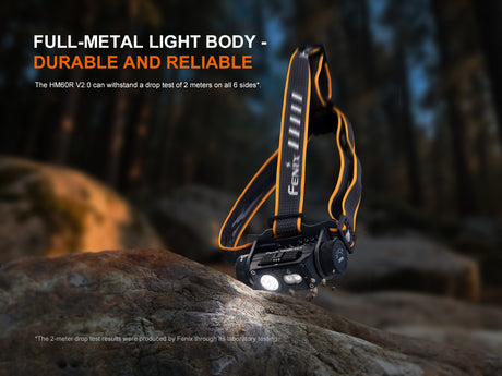 Fenix - Headlamp HM60R V2, Black