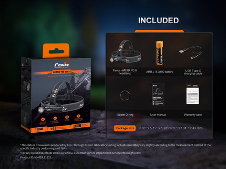 Fenix - Headlamp HM61R V3.0