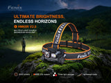 Fenix - Headlamp HM65R V2.0, Black