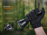 Fenix - Flashlight HT18R (2,800 lumens) Black