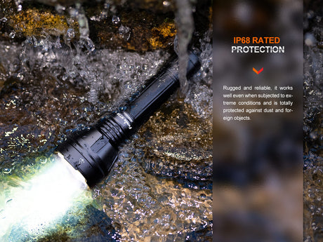 Fenix - Flashlight HT32 (2500 lumens) Black