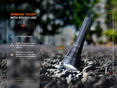 Fenix - Flashlight HT32 (2500 lumens) Black