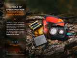 Fenix - Headlamp HL32R-T (800 lumens)