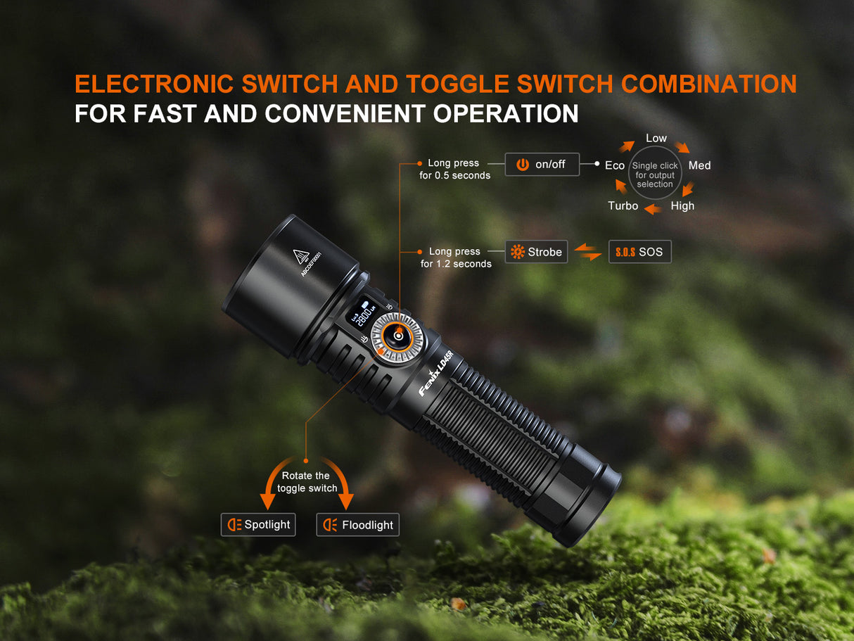 Fenix - Flashlight LD45R, Black