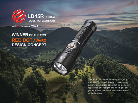 Fenix - Flashlight LD45R (2800 lumens) Black