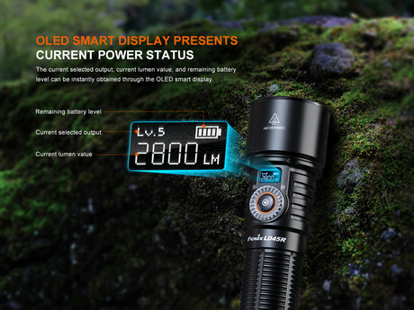 Fenix - Flashlight LD45R (2800 lumens) Black