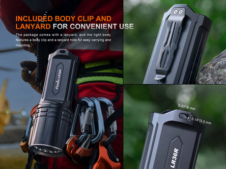 Fenix - Flashlight LR36R (10,000 lumens)