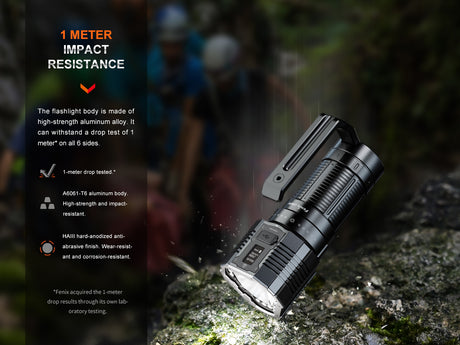 Fenix - Flashlight LR60R, Black