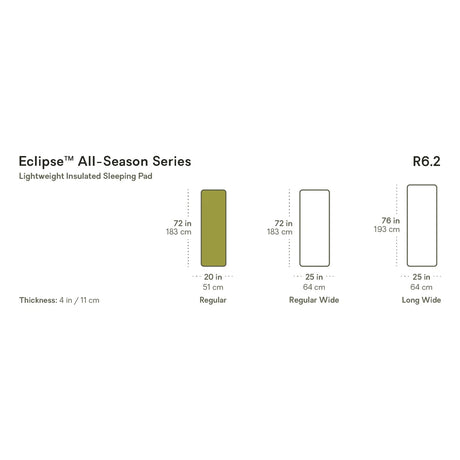 Nemo sleeping pad - Eclipse All-Season Regular