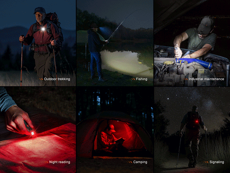 Fenix - Flashlight SW05R-RED