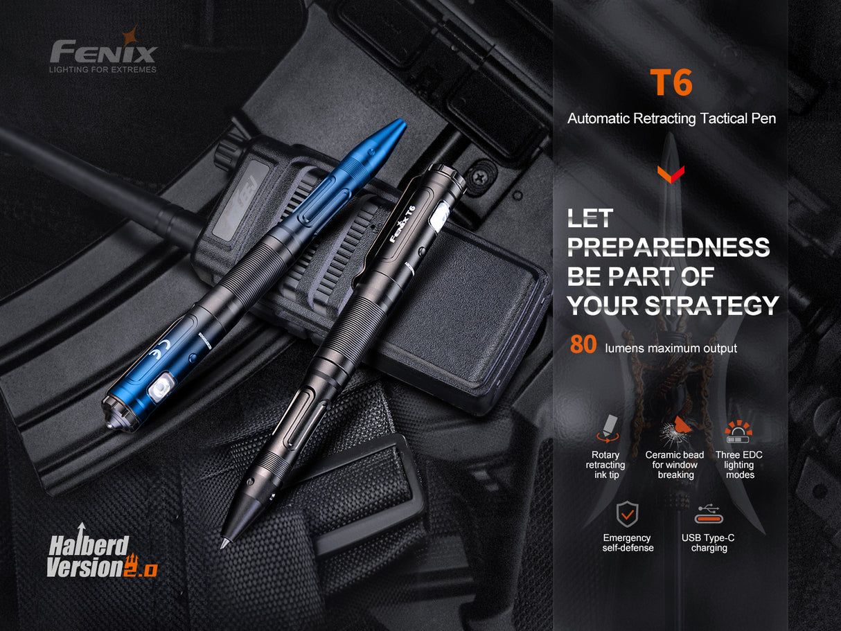 Fenix - Penlight T6 Tactica (80 lumens)