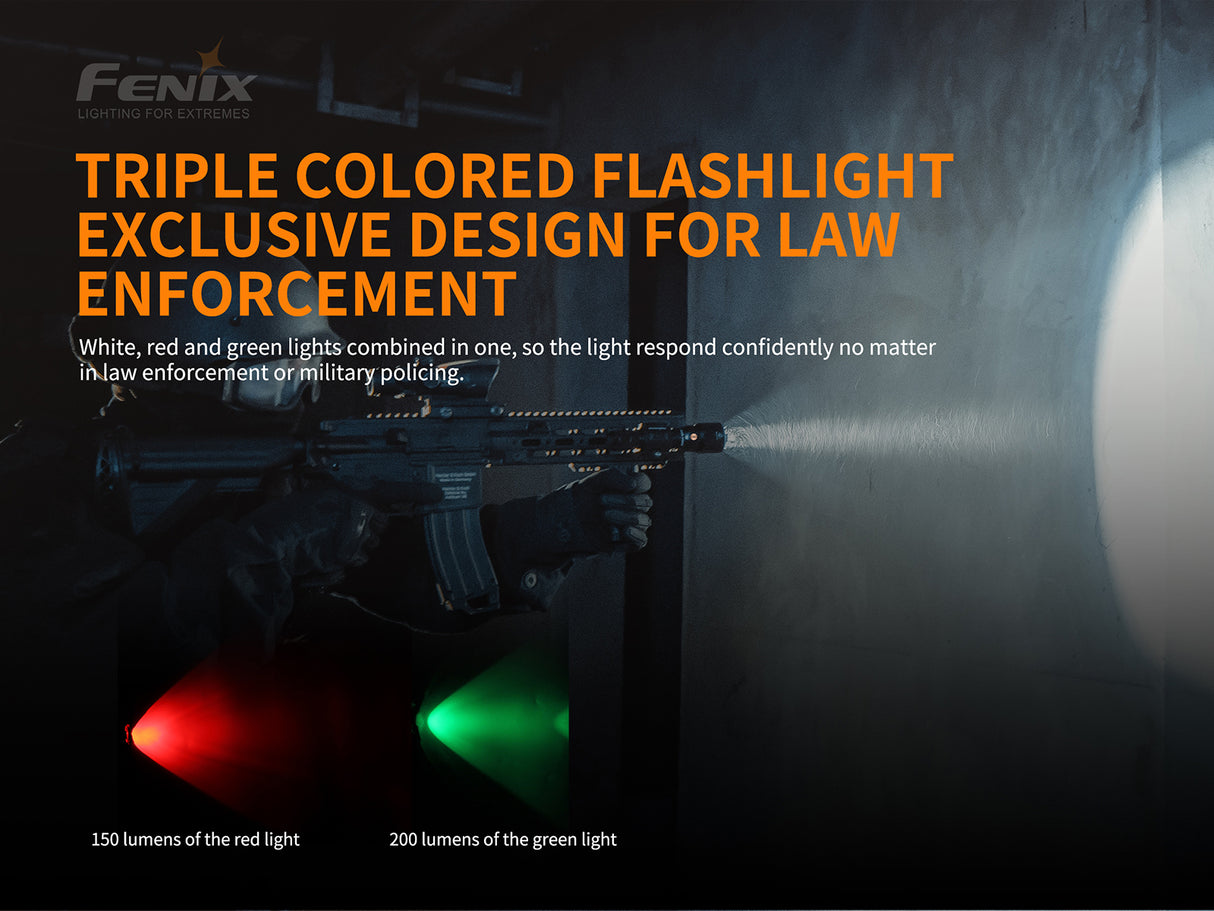 Fenix - Flashlight TK26R (1,500 lumens) Black