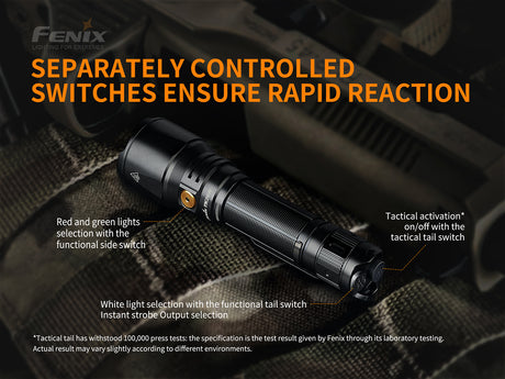 Fenix - Flashlight TK26R (1,500 lumens) Black