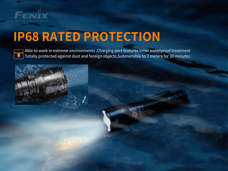 Fenix - Flashlight TK26R (1,500 lumens) Black