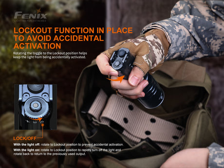 Fenix - Flashlight TK35 UE V2.0 (5,000 lumens), black