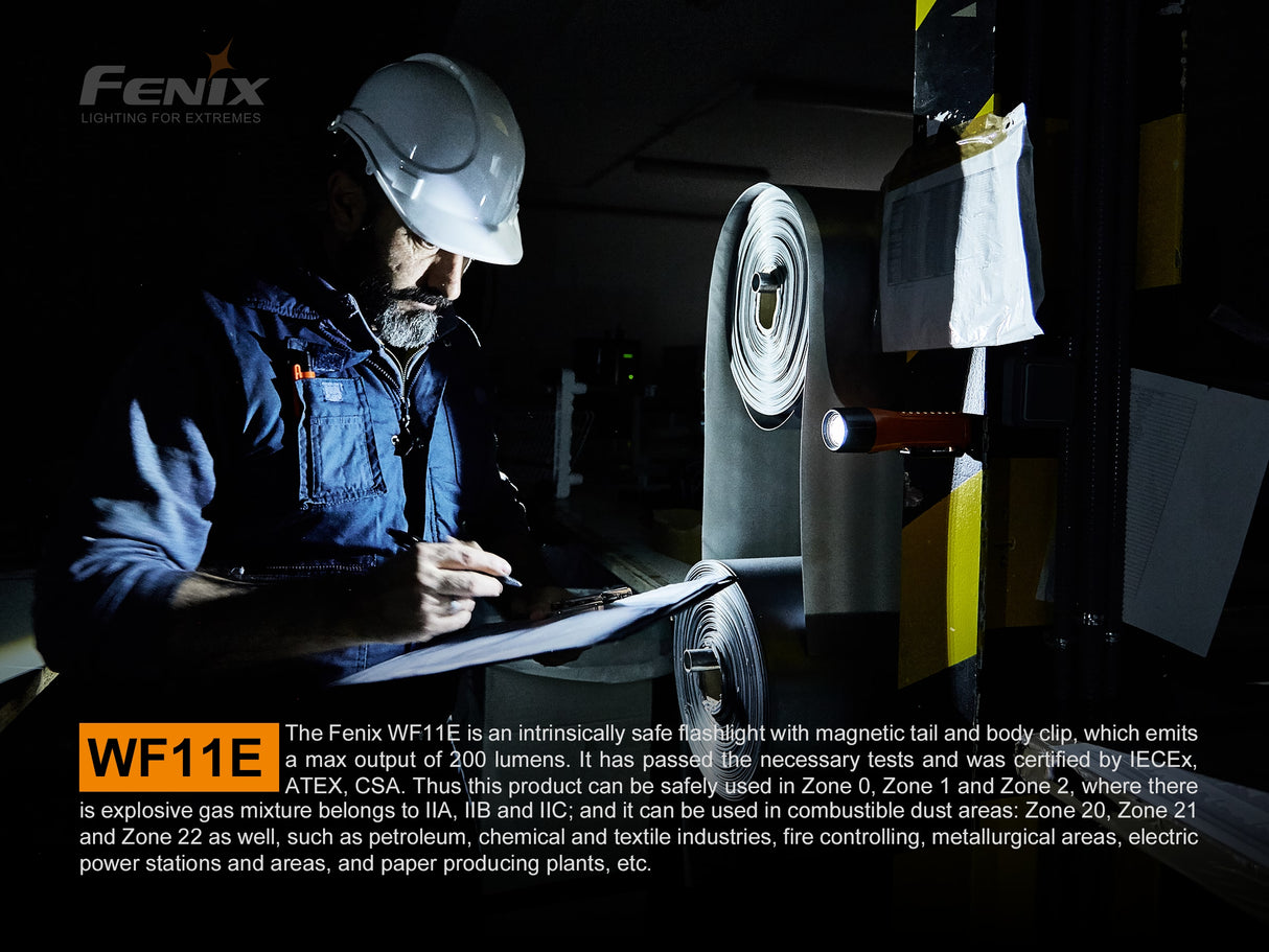 Fenix - Flashlight WF11E intrinsically safe (200 lumens)