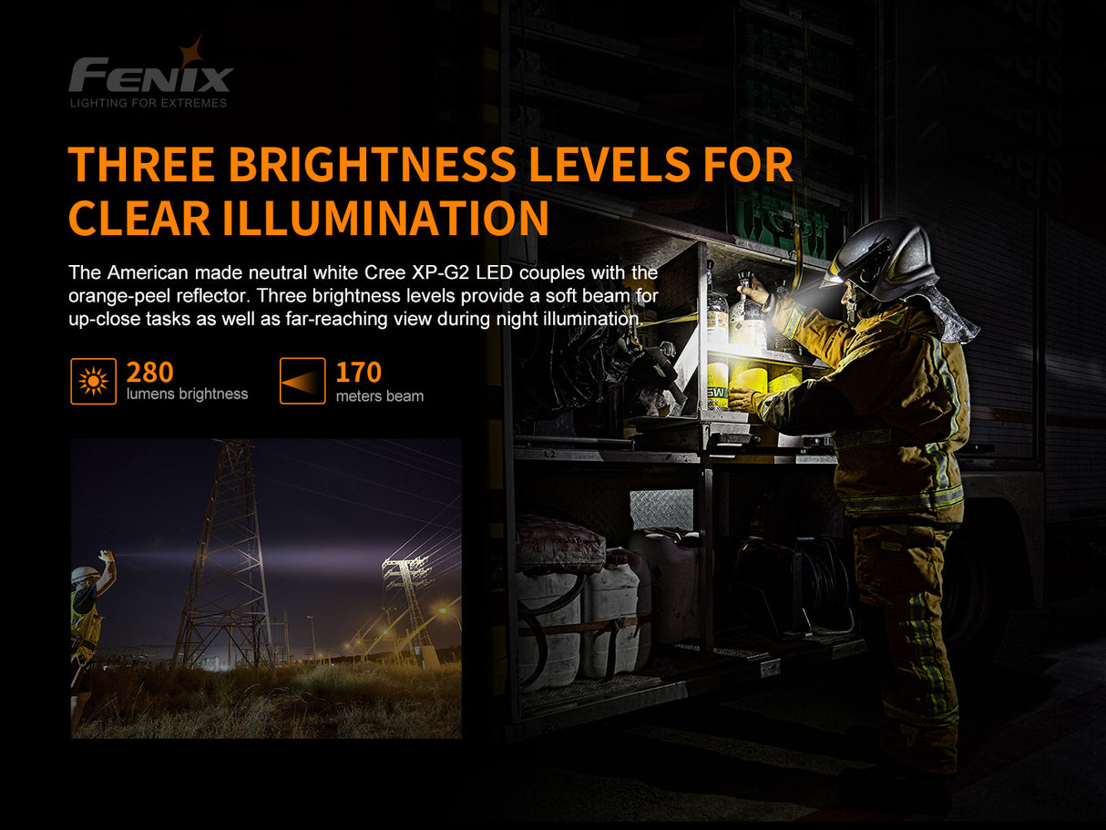 Fenix - Flashlight WF30RE intrinsically safe (280 lumens)