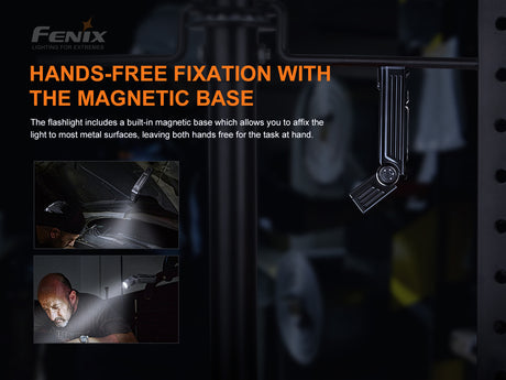 Fenix - Flashlight Work WT25R (1000 lumens) Black