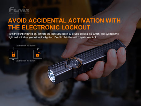 Fenix - Flashlight Work WT25R (1000 lumens) Black