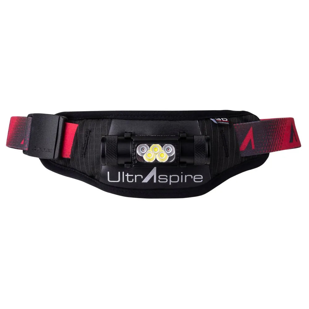 UltrAspire Waist Light - Lumen 850 Duo, Black/Red