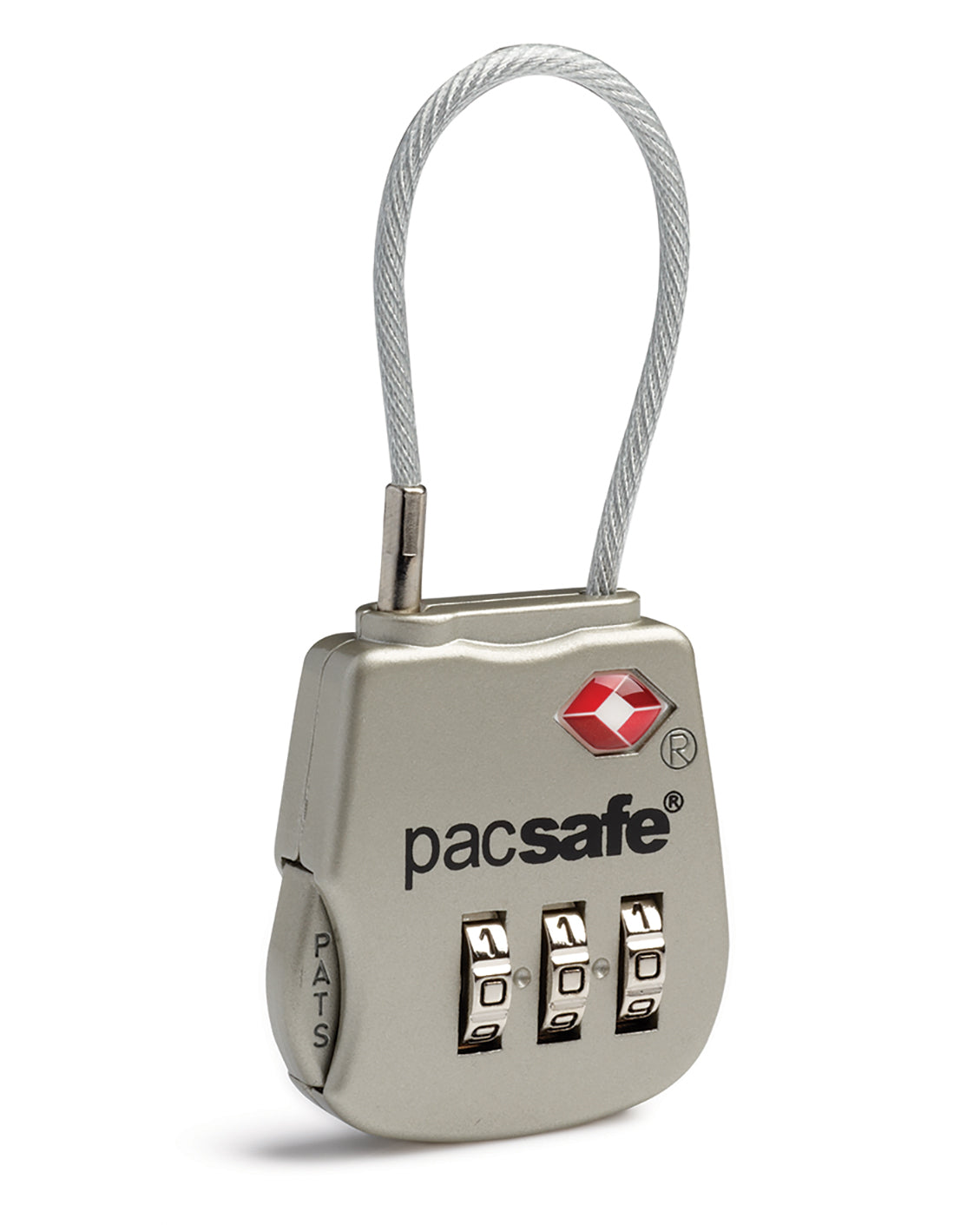 Pacsafe Prosafe 800 - TSA 3 dial cable lock