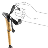 Leki Makalu FX Carbon AS Compact, pale clay light-white-black