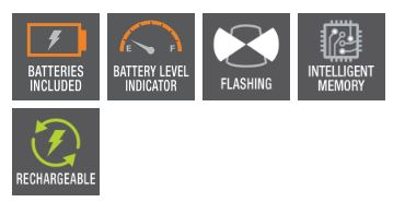 Fenix - Flashlight BC15R Rechargeable Bicycle Light