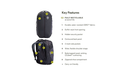 Nemo Backpack - Vantage Overnight 30L (S)