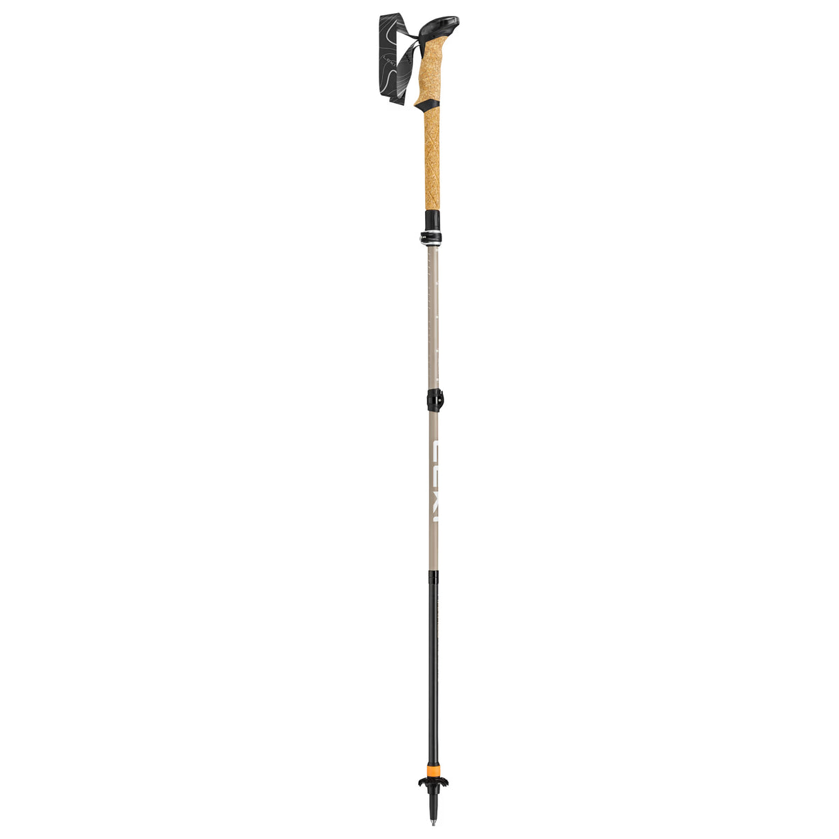 Leki Makalu FX Carbon AS Compact, pale clay light-white-black