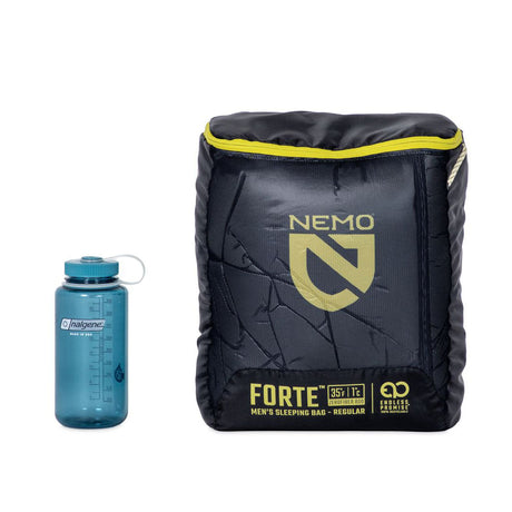 Nemo Sleeping Bag - Forte S26 Mens 35R (S), Chimera/Birch Bud