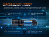 Fenix - Flashlight TK05R, Black