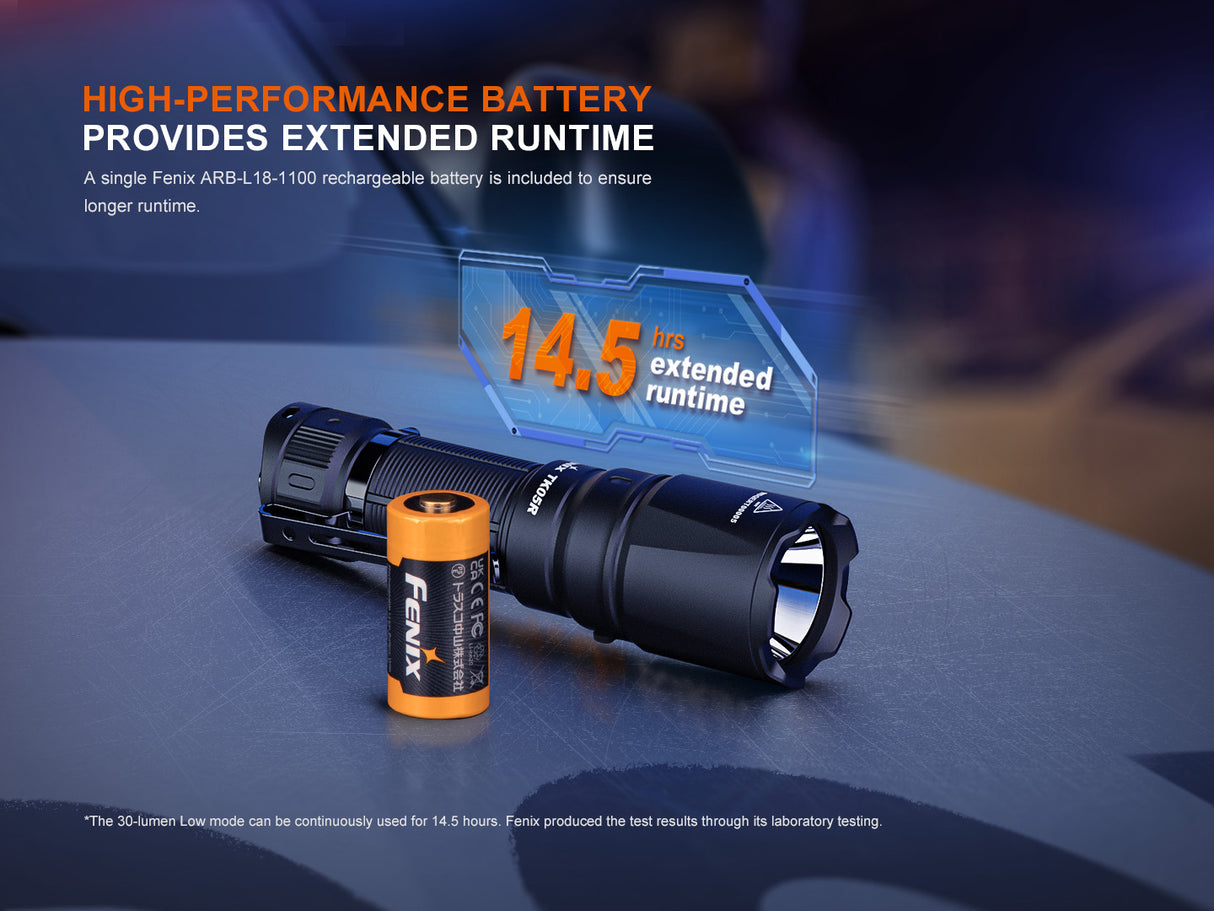 Fenix - Flashlight TK05R, Black