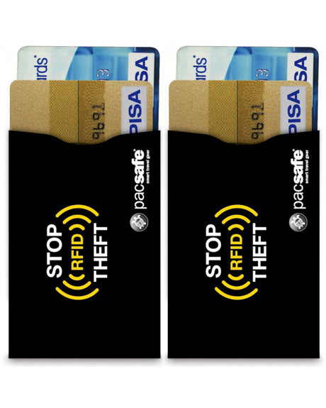 Pacsafe RFIDsleeve 25 card (10 x 2pk), black