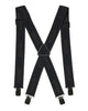Kombi Suspenders - Wide, Black
